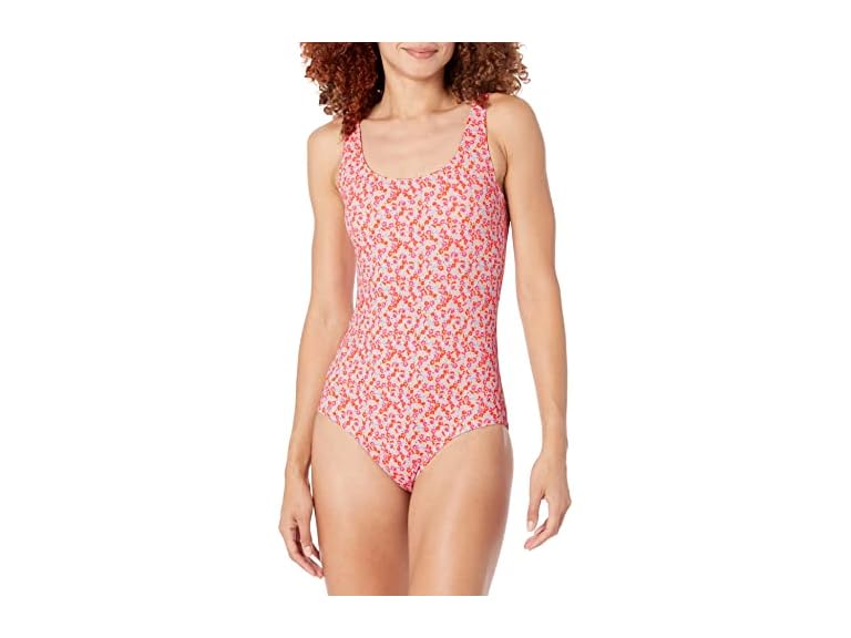 Amazon Essentials Womens One Piece Coverage Swimsuit - Gallery 17