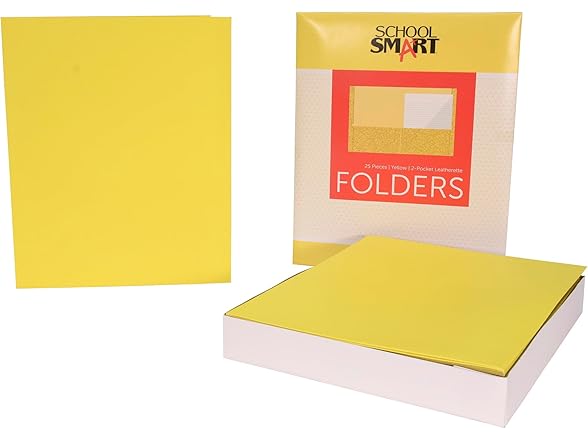 School Smart 2-Pocket Folders
