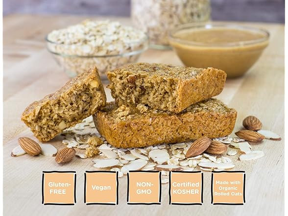 12CT Bobo's Almond Butter Oat Bars, Simple Ingredients