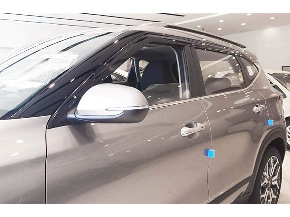 AUTO CLOVER Side Rain Guards Wind Seltos