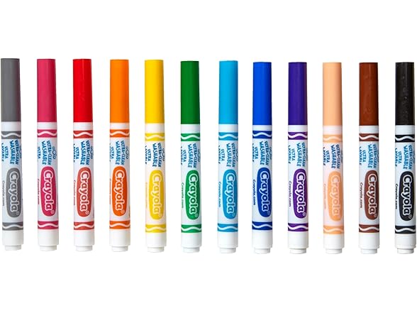Crayola Broad Line Markers (12 Count)
