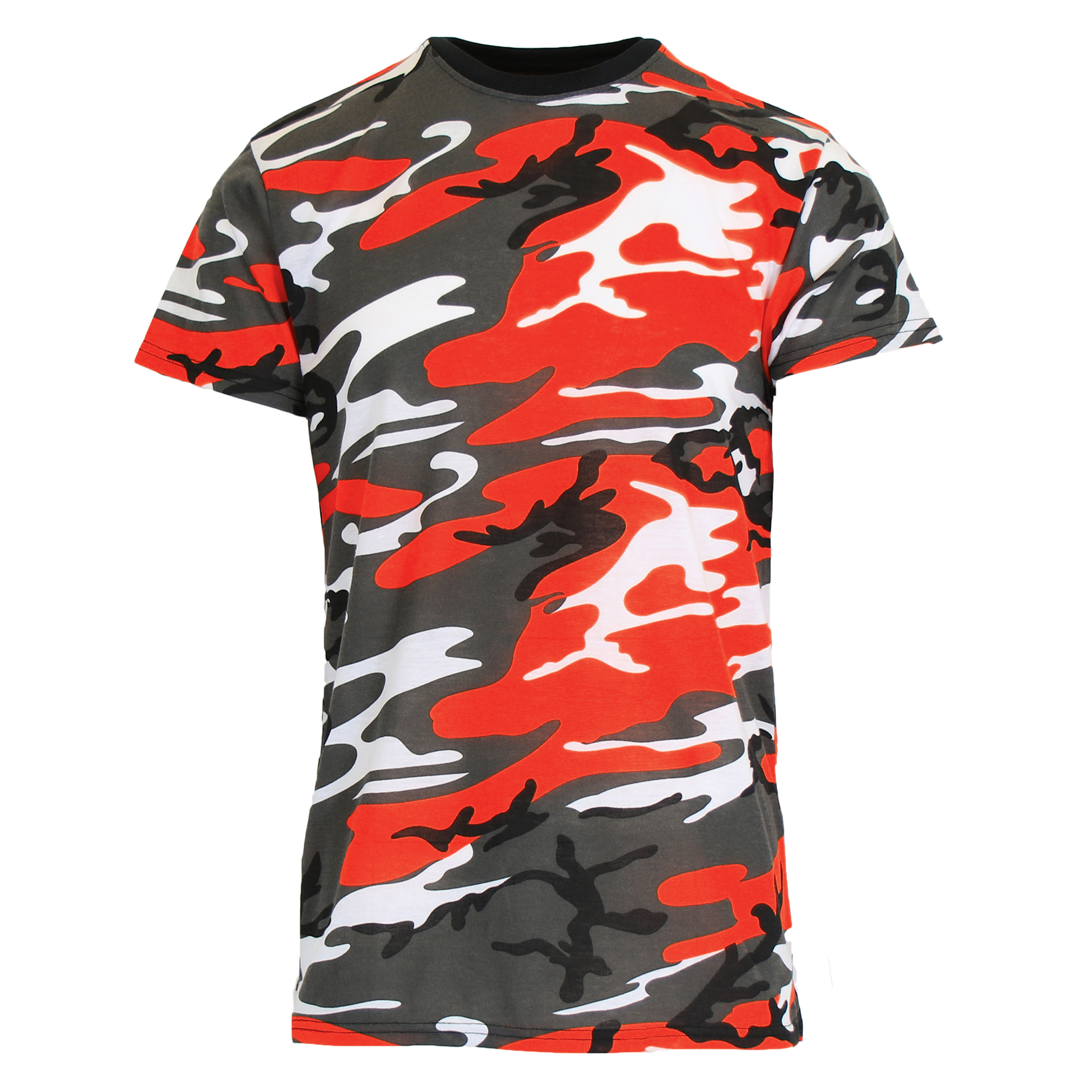 1 & 3Pk Womens S/S Crew Neck Camo Tee - Gallery 25