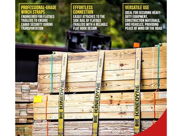 Mytee Products Kinedyne Winch Straps