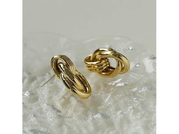 ConeyClare Vintage Doorknocker Earrings