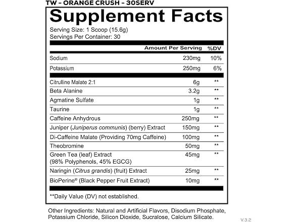 Total War Pre Workout Orange Crush - Gallery 3