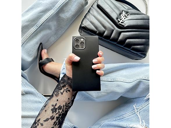 FLAUNT Black Protective Case, iPhone 17