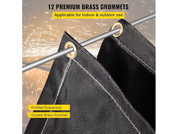 Fire Blankets, 2 Pack Welding Blankets, 8\'