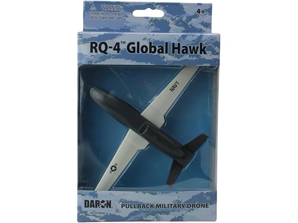 RQ-4 Global Hawk Military Drone Diecast