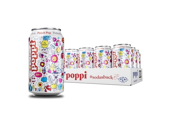 Poppi Poppi Sparkling Prebiotic Soda Beverage