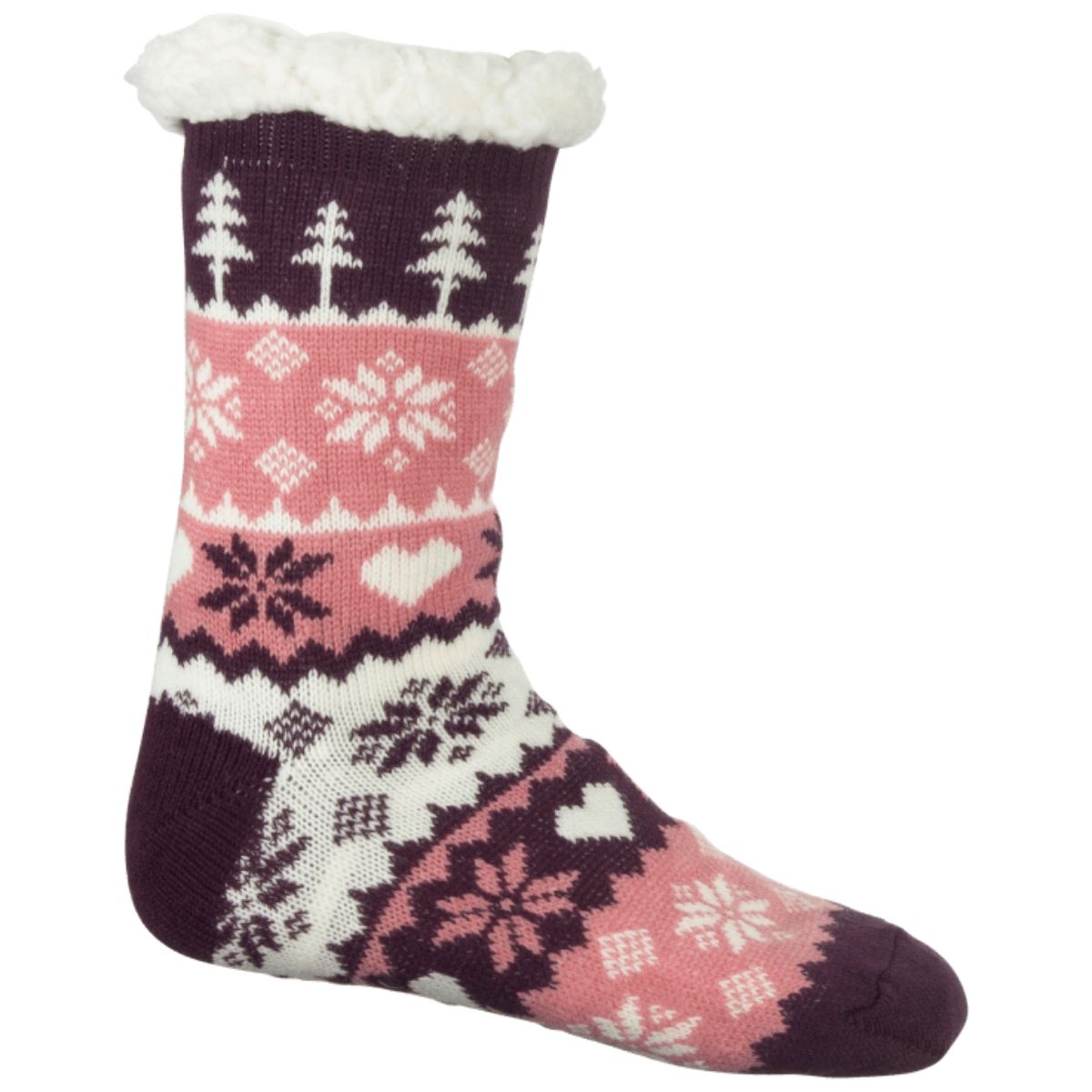 {3-Pairs} Women's Soft & Fluffy Sherpa Socks - Gallery 14