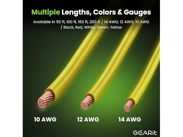 GEARit 1 Gauge THHN Copper Building Wire