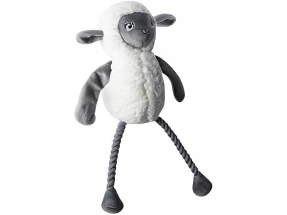 Fringe Studio Plush Dog Toy, Little Lamby