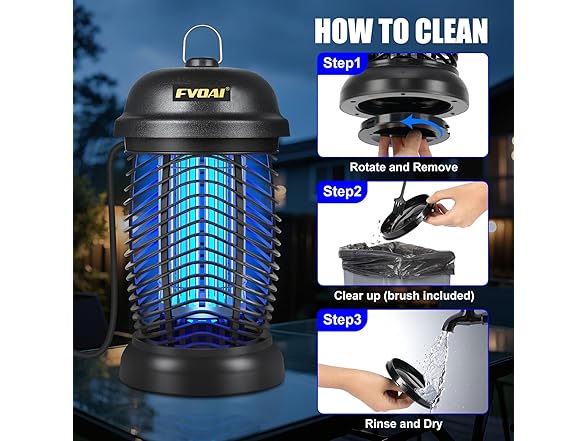 FVOAI Outdoor Bug Zapper