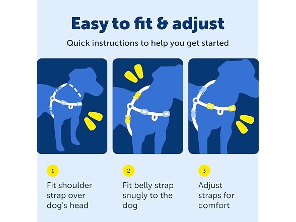 PetSafe Easy Walk Harness, No Pull Dog H Bla