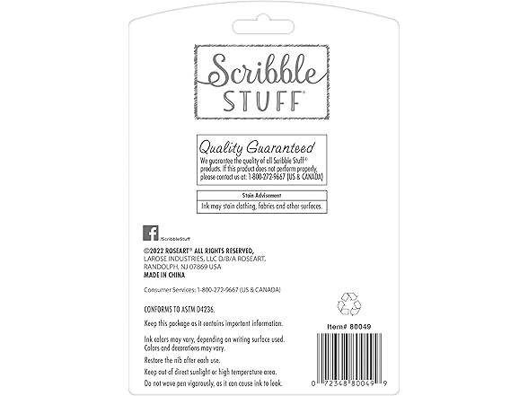 RoseArt Scribble Stuff Retractable Felt Brights