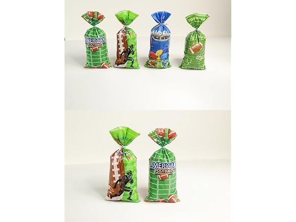 Rugby Candy Bags 50ct