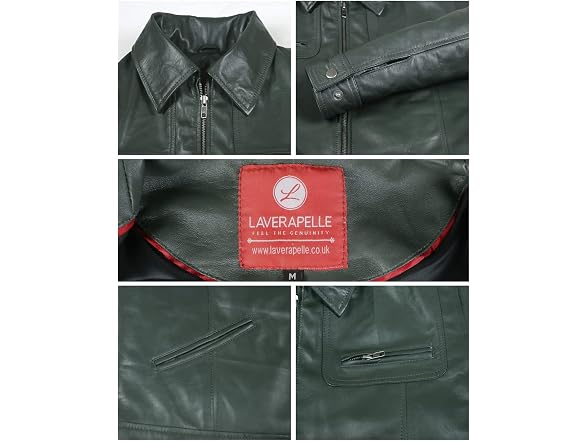 Laverapelle Men (L) Aviator Jacket