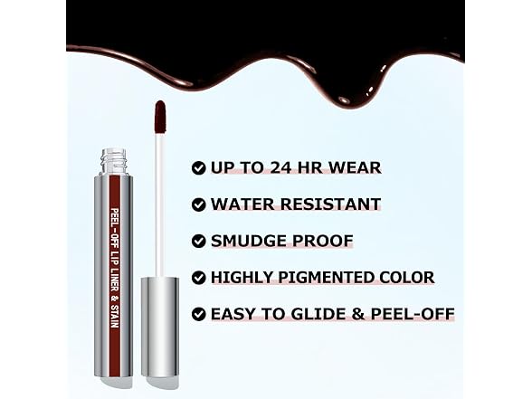 Cilrofelr Peel Off Lip Liner Stain Cocoa