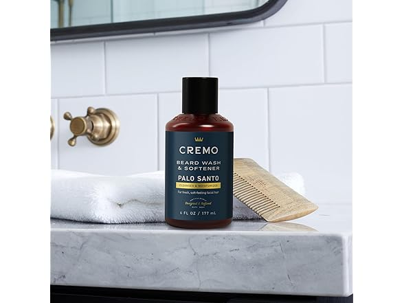 Cremo Palo Santo 2n1 Beard Wash & Softener