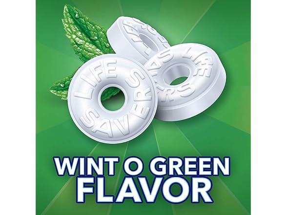 Life Savers Wint O Green Mints Candy Bag
