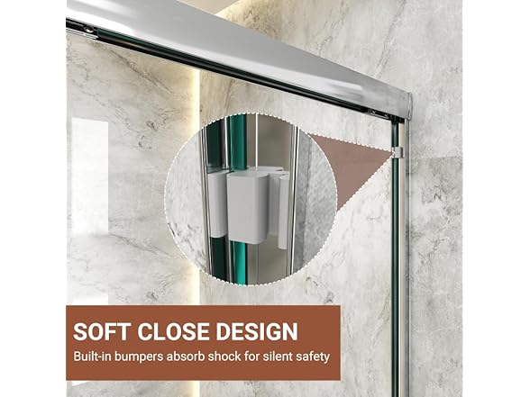 Double Sliding Shower Door