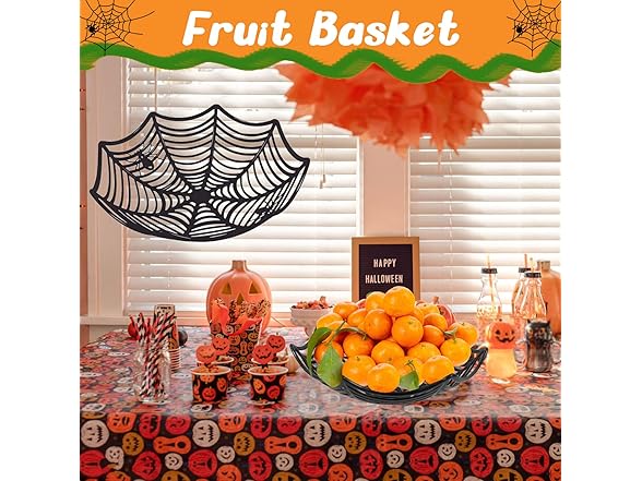 HEKEDES 6 Pcs Halloween Candy Bowl Set