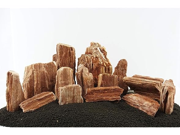 Lifegard Red Wood Petrified Aquarium Stone Mix