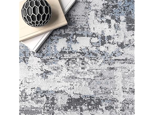 nuLOOM 5' x 8' SpinClean Machine Washable Area Rug