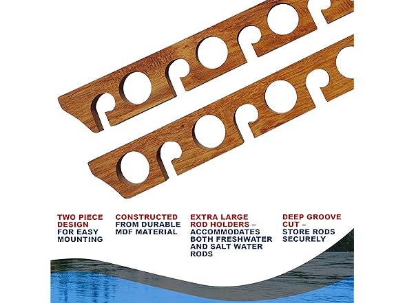 Rush Creek 11 Fishing Pole Holder