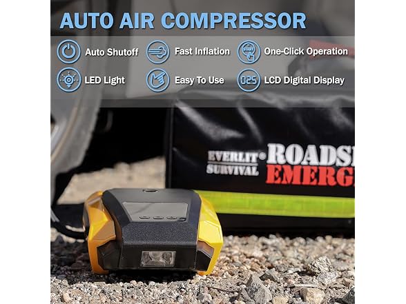 Everlit Survival Car Emergency Kit