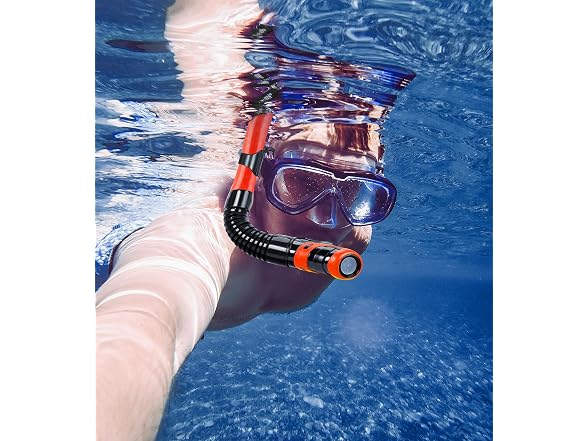 Aegend Diving Dry Snorkel 2 Pack