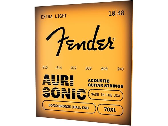 Fender 80/20 Bronze Acousitc Guitar Strings