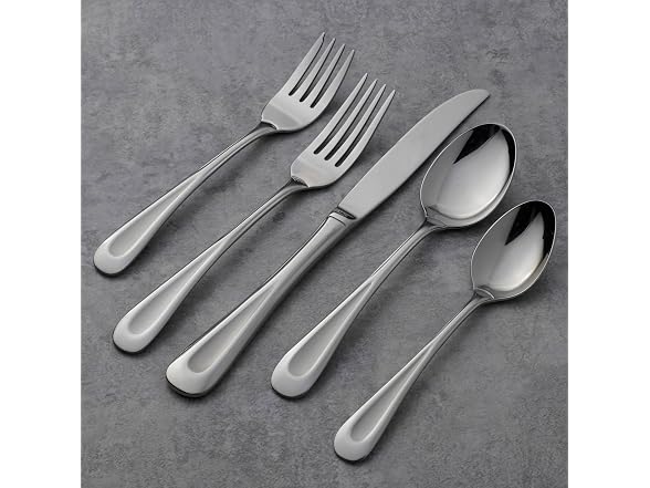 Oneida Silverware Set, Satin Sand Dune 20-Piece