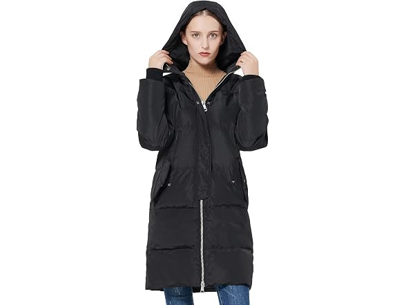 Orolay Women (XL) Thicken Down Jacket Hooded Coat