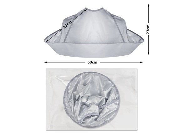 2-Pk Umbrella Barber Gown - Gallery 6