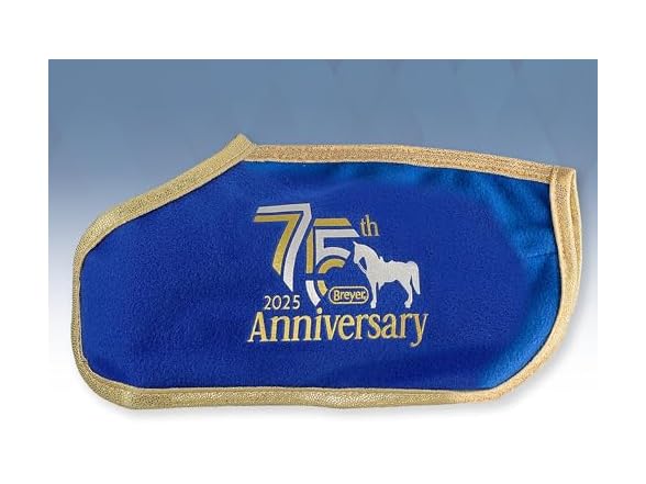 Breyer 75th Blue Anniversary Blanket