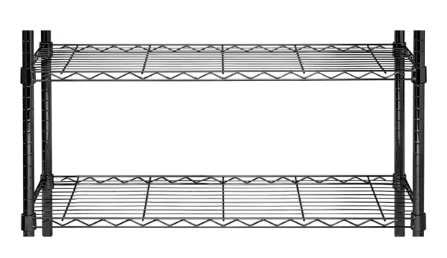 J&V Textiles 7056-BK 3-Tier Shelving Unit - Gallery 9