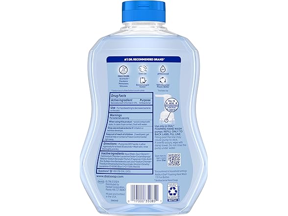 Dial Dial Spring Water Refill 30oz HPC