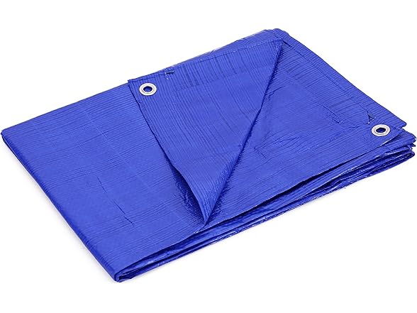 Kotap 50 x 50 Ft. All-Purpose Multi-Use Protection/Coverage 5-mil Poly Tarp