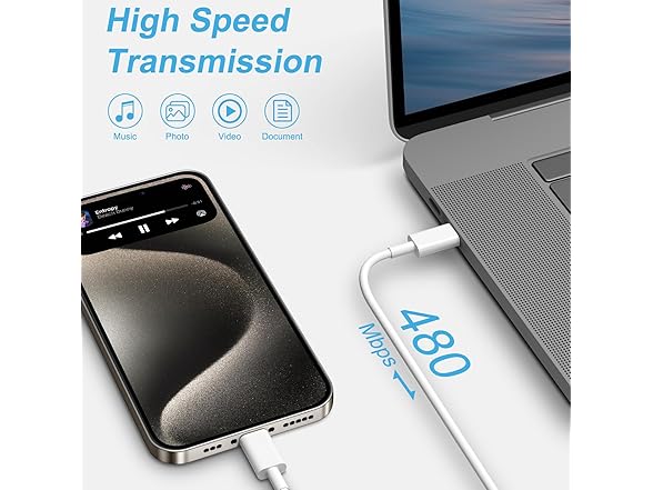 (3 PACK) STAMISH 20W USB-C Charger Block & 6FT Cables