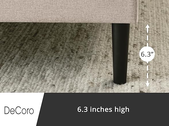 Decoro Mornington Upholstered Bed, Queen