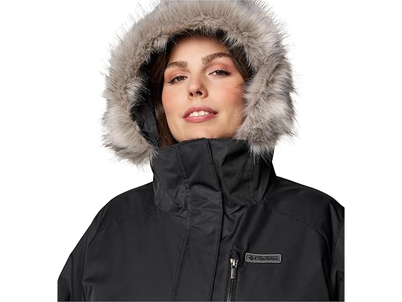 Columbia Womens Suttle Jacket Black (2X)