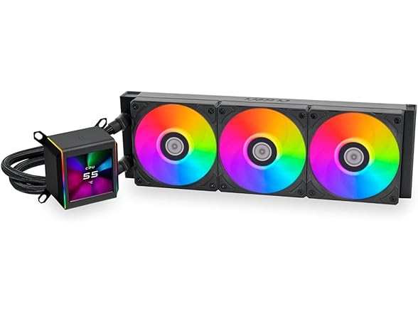 Lian-Li Galahad II LCD CPU Liquid Cooler