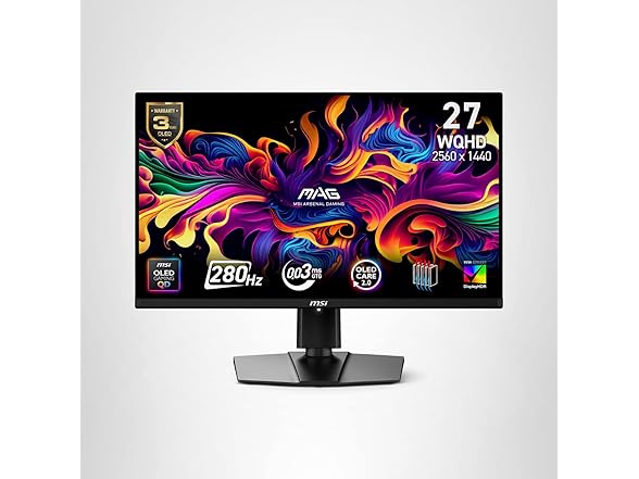 MSI 27" QHD Monitor | MAG 271QP QD-OLED X28