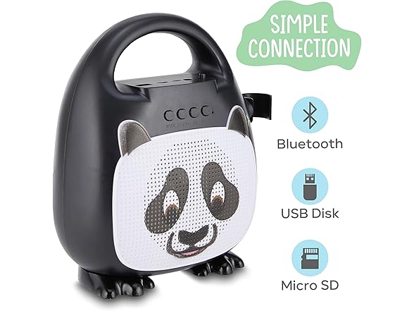 Singimals Kids Karaoke Speaker with Microphone