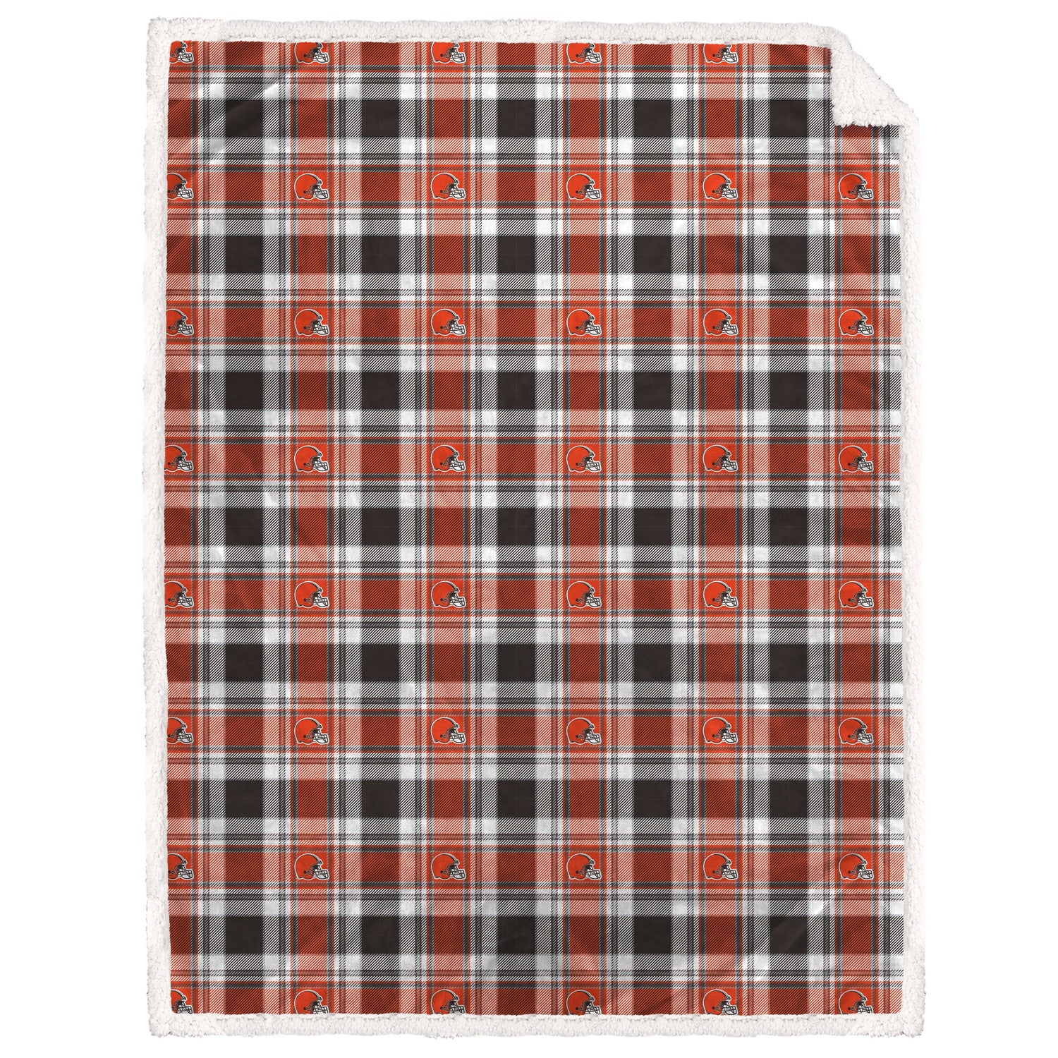 NFL Team Sherpa Plaid Blanket 60x90 - Gallery 9