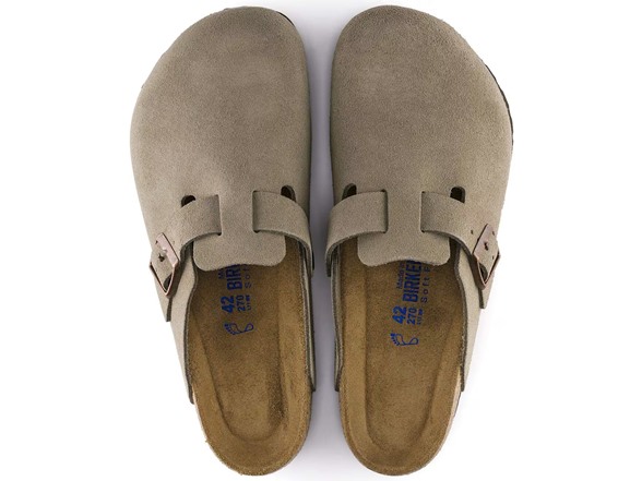 Birkenstock Unisex Boston SFB Taupe