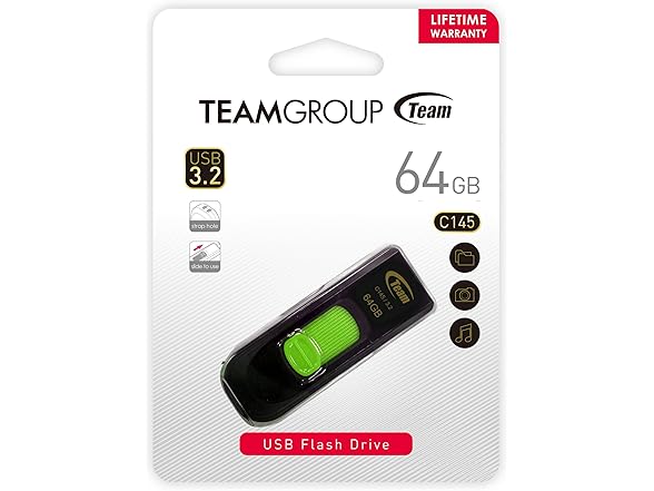 TEAMGROUP C145 64GB USB 3.2 Gen 1 