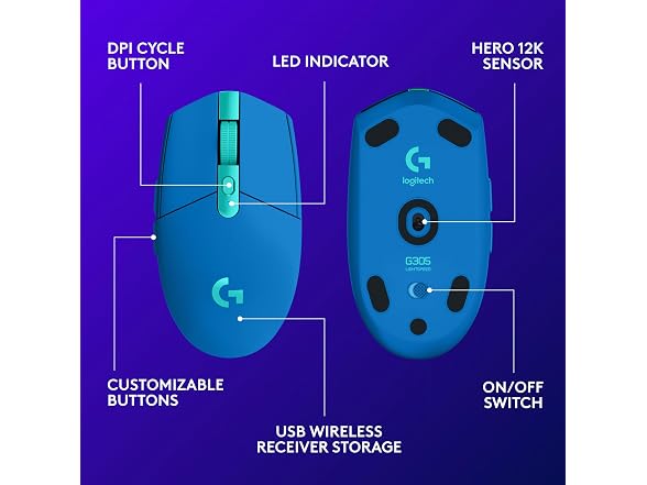 Logitech G305 Lightspeed Wireless Gaming Mouse