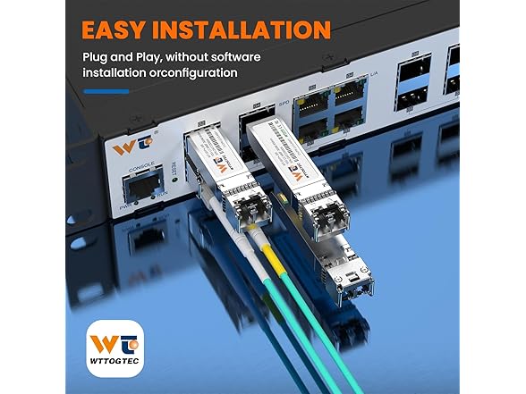 WTTOGTEC  10GBase-SR SFP+ LC Transceiver